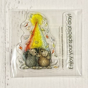 Stampendous clear Stamp sets, House Mouse Springtime Minis, for stamping, card making, paper crafting, art journaling, mixed media, easter