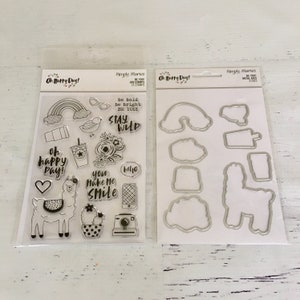 Simple Stories Oh Happy Day! Set de sellos y troqueles Be You!, planificadores, creación de tarjetas, manualidades con papel, scrapbooking, estampación, You Make Me Smile