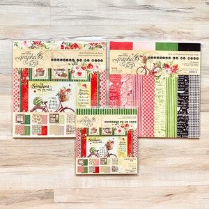 Grafik 45 Sunshine on My Mind 12x12 oder 8x8 Collection Pk, 12x12 Patterns / Solids Kit, Scrapbooking, Kartenherstellung, Papierherstellung, Garten