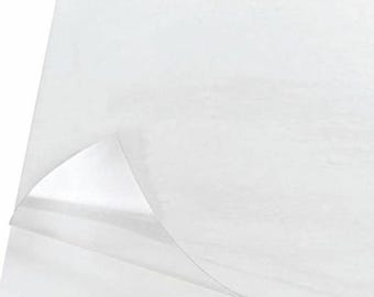 Krystal Klear Sheets by Gary Burlin & Co., 8.5 X 11 &quot; sheets, 0.010 thickness, pkg of 5, perfect for shaker cards, cardmaking, papercrafting