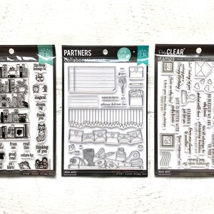 Librería Hero Arts Peek-a-boo, Ink Blot Shop Por favor entregue o estampe solo para usted Conjuntos de sellos, 6x8", elaboración de papel, fabricación de tarjetas, álbum de recortes