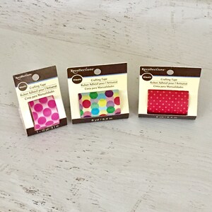 Herinneringen Washi Tape, 3 rollen, 6 en 10 meter, verfraaiing, planners, plakboeken, art journal, kaarten maken, papier knutselen