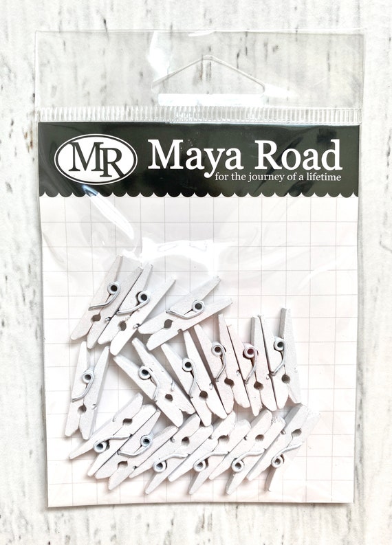 Maya Road - Wood Mini Clothes Pins