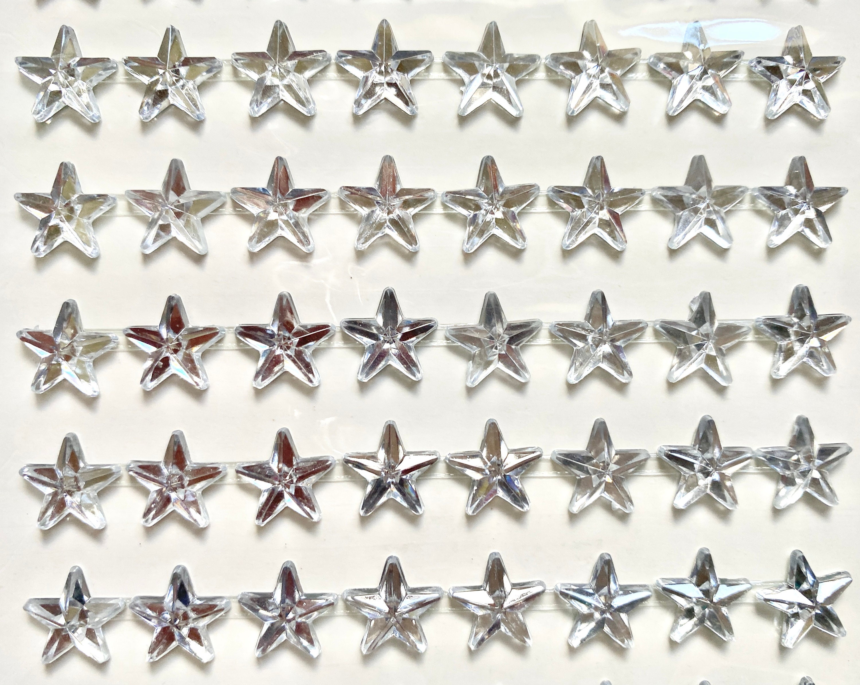 Rhinestone Stickers, Adhesive Star Rhinestone 21 Pcs Stickers – Triveni  Crafts