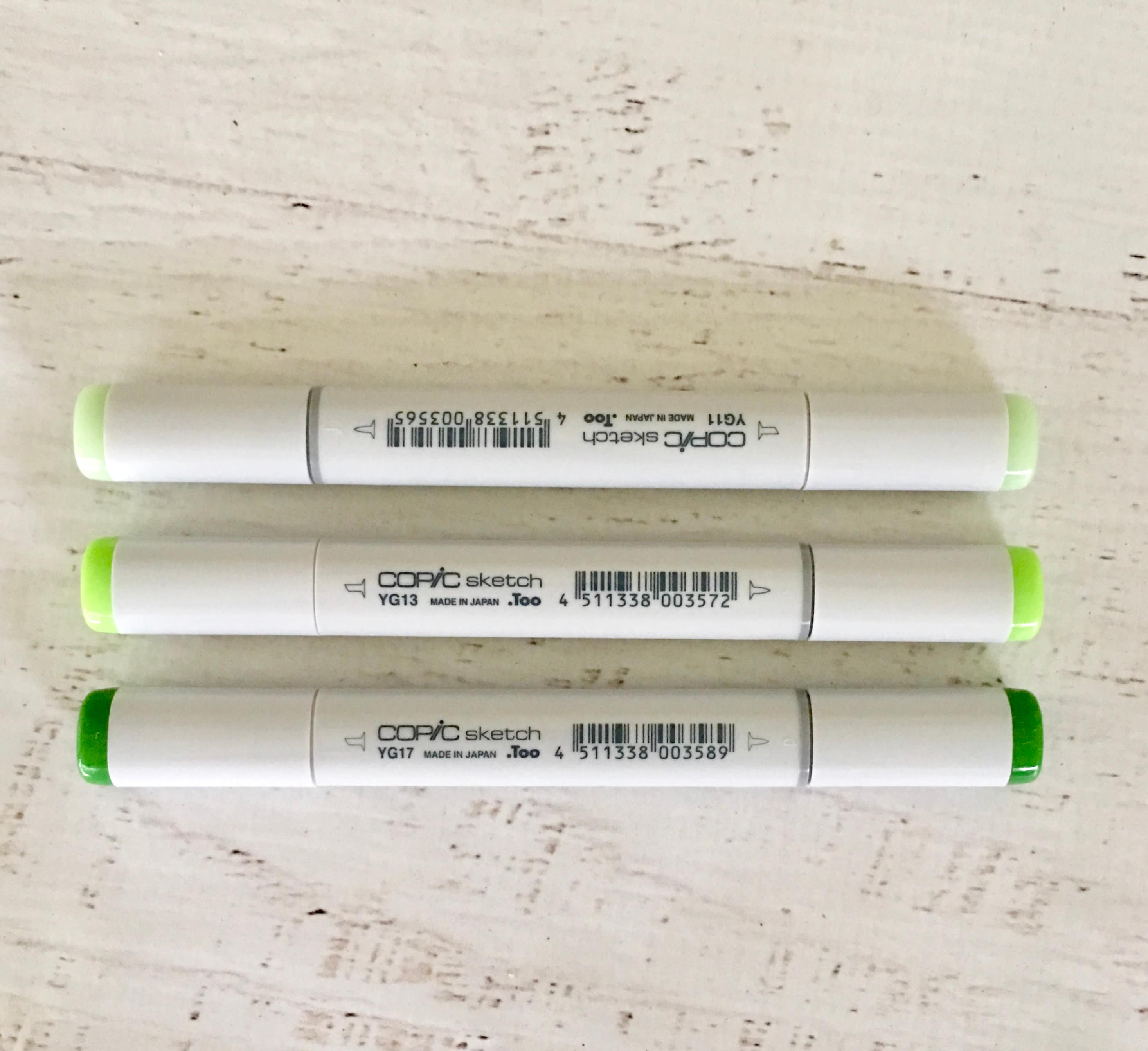 Rotuladores Copic Sketch, set de 2 o solo uno, colores verdes, rotuladores  de tinta con alcohol, punta mediana ancha y puntas superbrush, para  dibujar, colorear -  México