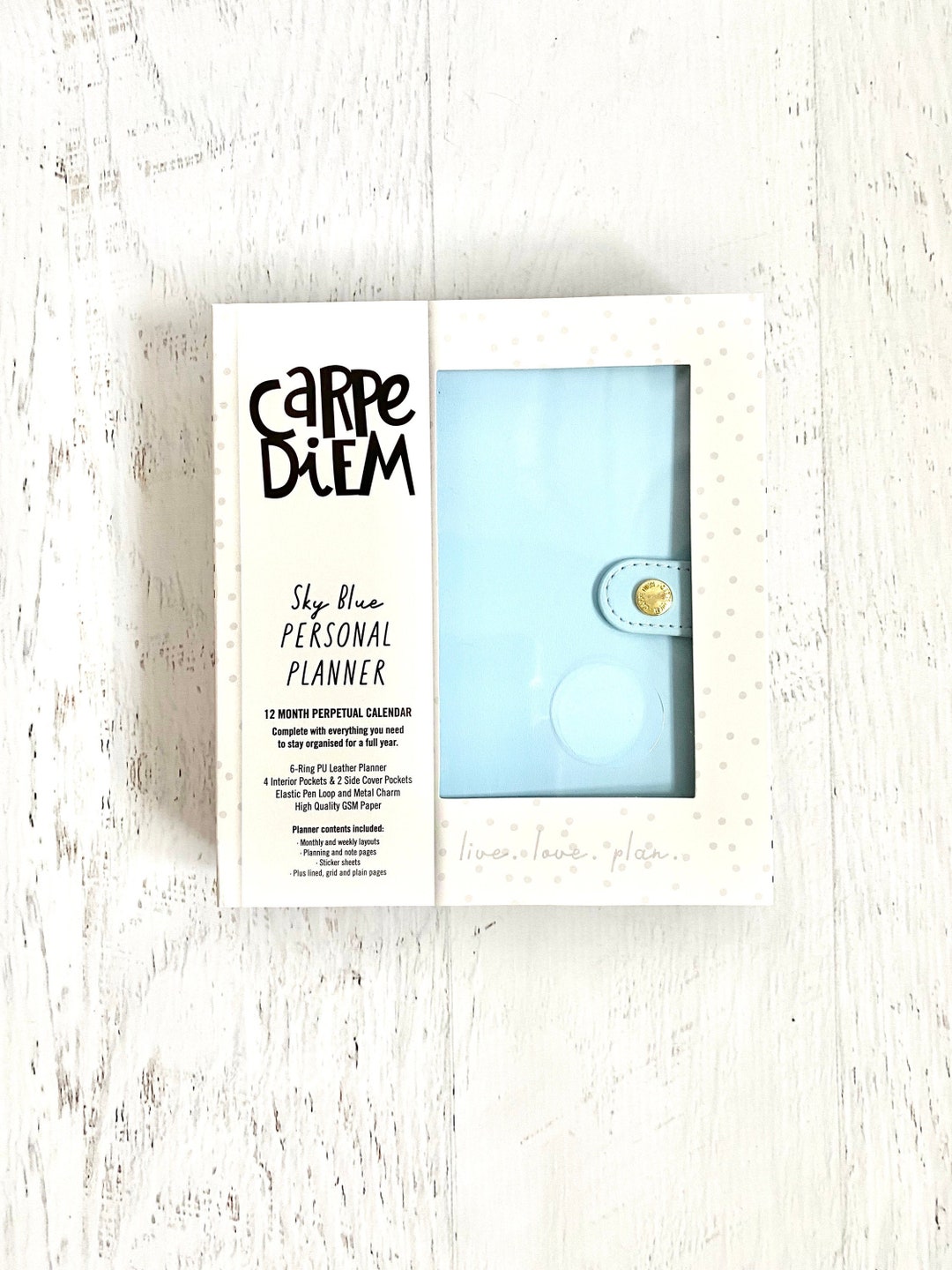 Carpe Diem Seasonal A5 Monthly Planner Inserts (24 pk) or Basic Notes  inserts (18 double-sided sheets), planner dashboards, dividers, notes