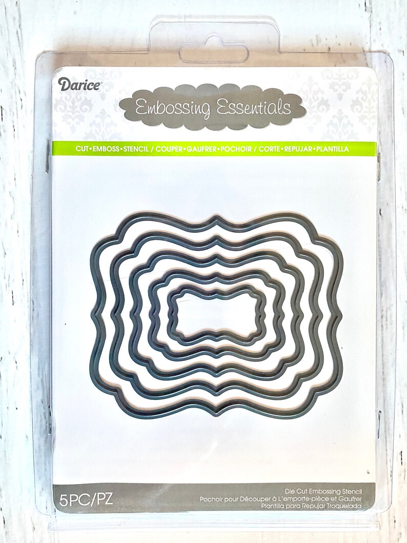 Card Making Frame Paper Crafting Rectangles Wavy Circle Or Wavy Circle Scrapbooking Darice Dies Happy Birthday Scrapbooking Paper Party Kids Delage Com Br