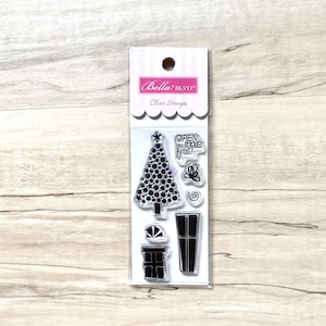 Bella Blvd December Details Clear Stamps, Feestdagen/Kerst, 2 x 6" pakket, papier knutselen, stempelen, kaarten maken, cadeaukaartje, scrapbooking, winter