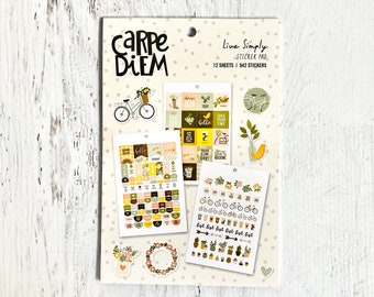 Pukka Pad Carpe Diem Budget Planner 12-Month Undated Finance - View #3