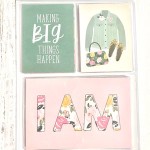 Simple Stories I Am 2020 Snap Karten, 72 Stück, 3x4 & 4x6" doppelseitige Karten, Planer, Scrapbooks, Karten, Art Journal