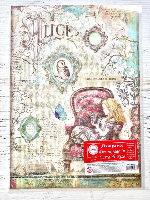 Shop Sleeping Beauty Stamperia A4 Rice Paper for Decoupage