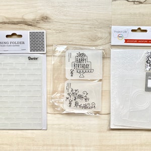 Cricut Cuttlebug Embossing Folders New in Packaging Timeless and  Sentimentals 8 Total Folder Plates 