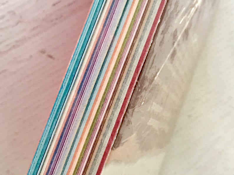 10 colors opened package cardmaking size 4.5 X 6.5\u201d scrapbook papercrafting Multicolored Core\u2019dinations textured cardstock sheets