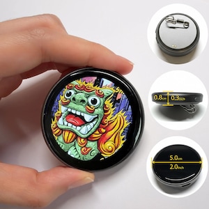 Broche LED programável, broche com display digital Bluetooth para streamers e cosplayers, presente de pixel art faça você mesmo