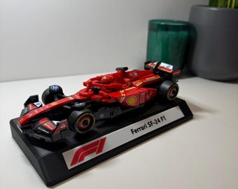 Custom LEGO F1 Display Stand, Fits Speed Champions Style Cars