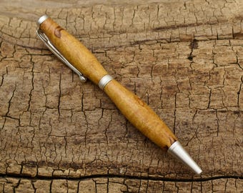 Birdseye Timborana Wood Pen - Wooden Pen - Groomsmen Gift - Father's Day Gift - Wedding Gift - Graduation Gift