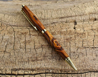 Rare Ironwood Burl Wood Pen - Wooden Pen - Groomsmen Gift - Father's Day Gift - Wedding Gift - Graduation Gift