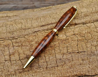 Snakewood Wood Pen - Wooden Pen - Groomsmen Gift - Father's Day Gift - Wedding Gift - Graduation Gift
