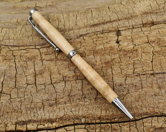 Birds Eye Maple Wood Pen - Wooden Pen - Groomsmen Gift - Father's Day Gift - Wedding Gift - Graduation Gift