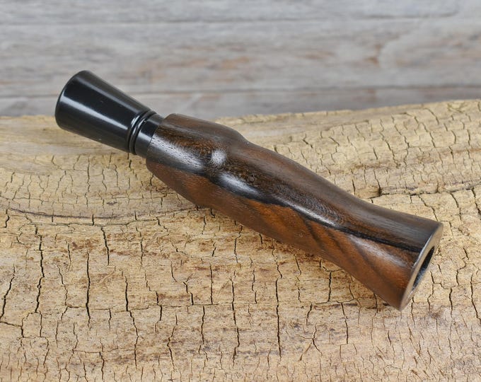 Ziricote Wood Duck Call - Arkansas Magnum Single Reed