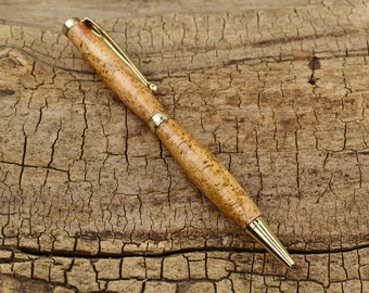 Cherry Burl Wood Pen - Wooden Pen - Groomsmen Gift - Father's Day Gift - Wedding Gift - Graduation Gift