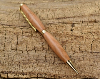 Applewood Wood Pen - Wooden Pen - Groomsmen Gift - Father's Day Gift - Wedding Gift - Graduation Gift