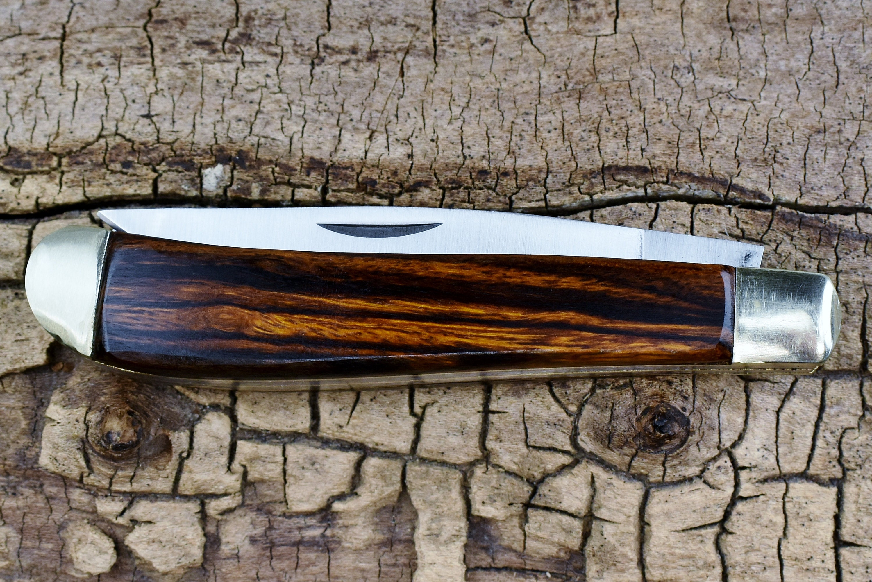 Pocket Knife with Wood Handles Desert Ironwood Classic Two Blade