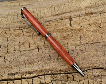 Redheart Wood Pen - Wooden Pen - Groomsmen Gift - Father's Day Gift - Wedding Gift - Graduation Gift