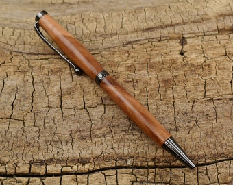 Applewood Wood Pen - Wooden Pen - Groomsmen Gift - Father's Day Gift - Wedding Gift - Graduation Gift