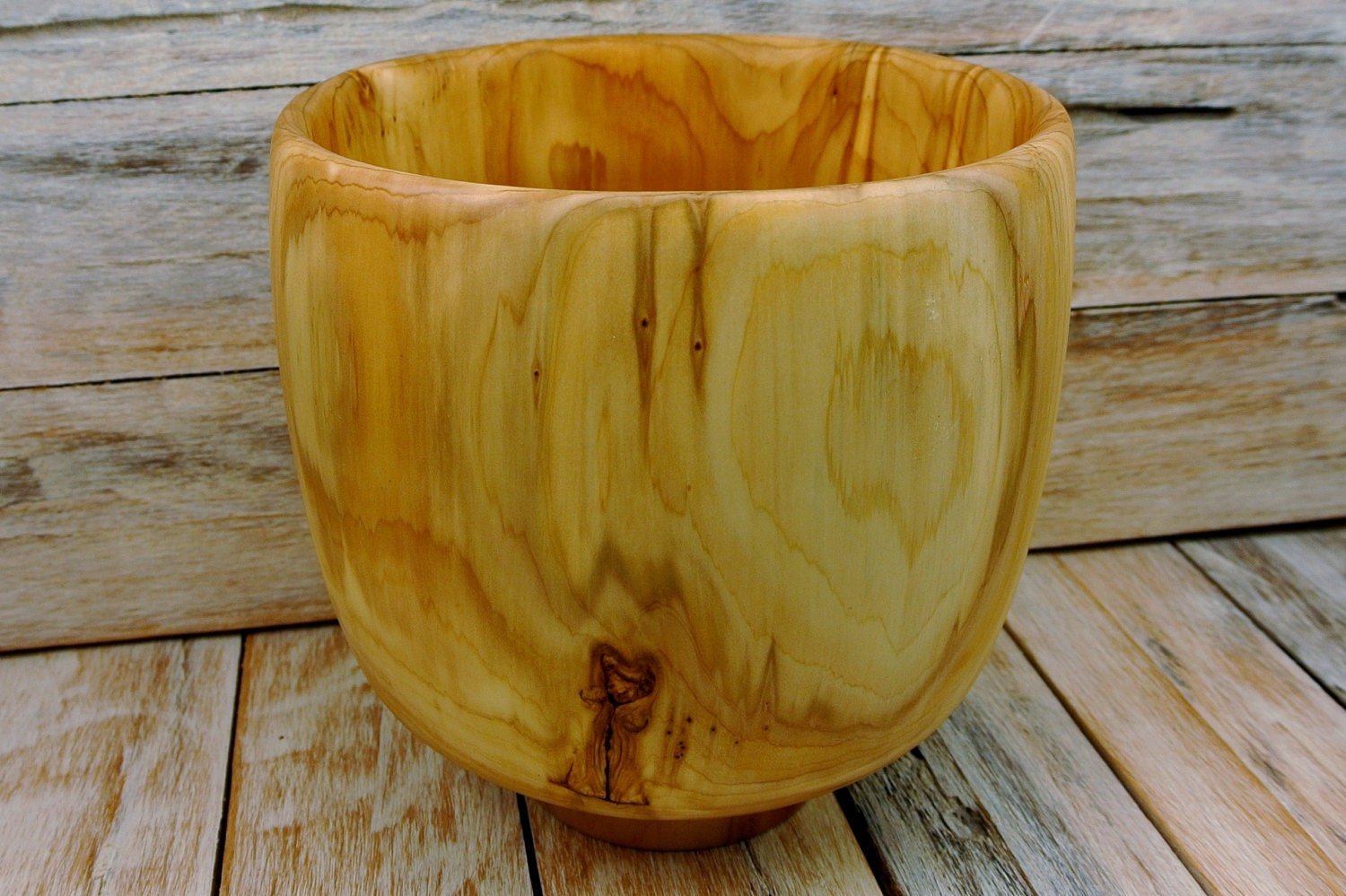 Wooden Centerpiece Bowl Cedar Log Bowl Log Bowl Rustic Bowl