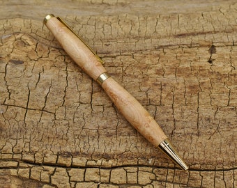 Birds Eye Maple Wood Pen - Wooden Pen - Groomsmen Gift - Father's Day Gift - Wedding Gift - Graduation Gift