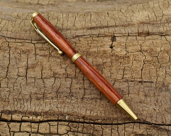 Tulipwood Wood Pen - Wooden Pen - Groomsmen Gift - Father's Day Gift - Wedding Gift - Graduation Gift