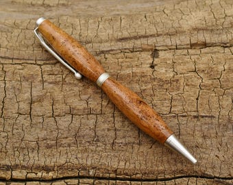 Cherry Burl Wood Pen - Wooden Pen - Groomsmen Gift - Father's Day Gift - Wedding Gift - Graduation Gift