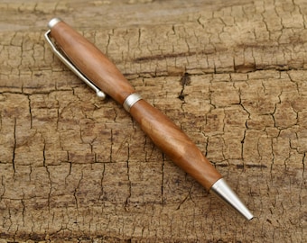 Applewood Wood Pen - Wooden Pen - Groomsmen Gift - Father's Day Gift - Wedding Gift - Graduation Gift