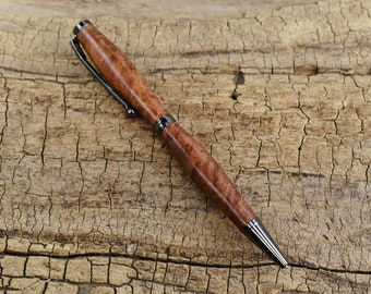 Rare Australian Red Mallee Burl Wood Pen - Wooden Pen - Groomsmen Gift - Father's Day Gift - Wedding Gift - Graduation Gift