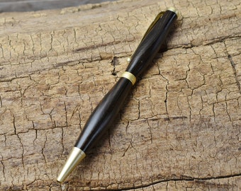 Ziricote Wood Pen - Wooden Pen - Groomsmen Gift - Father's Day Gift - Wedding Gift - Graduation Gift