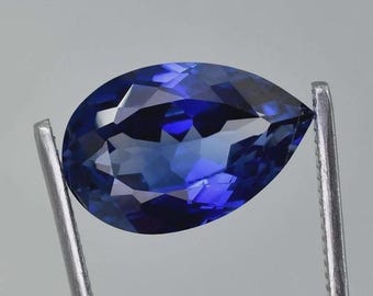 Natuurlijke koningsblauwe saffier, gecertificeerde losse edelsteen van 9,62 kt+