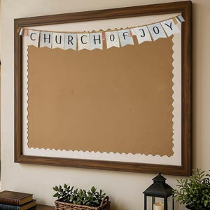Primary and LDS Youth Room Decor Bunting - Church of JOY