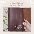 Journal Hand-Stitch Initial ADD-ON, Extra Customization for Our Leather Journal Covers product logo