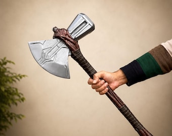Thor Stormbreaker Axe Replica Handmade Aluminum Cosplay Prop Display Collectible Gift