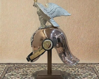 ドイツ軍ピッケルハウベヘルメットのレプリカ | プロイセン軍真鍮製