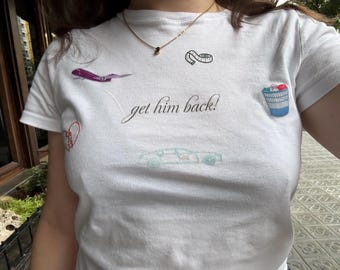 Recupere-o! ~ Olivia Rodrigo - Camiseta unissex de algodão com gola redonda