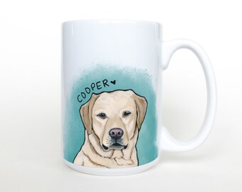 Labrador Coffee Mug Etsy