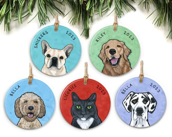 Brittany Spaniel Ornament Personalized, Custom Brittany Spaniel