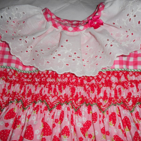 Goldie + Ace Smock Shirt Dress - Strawberry Fields