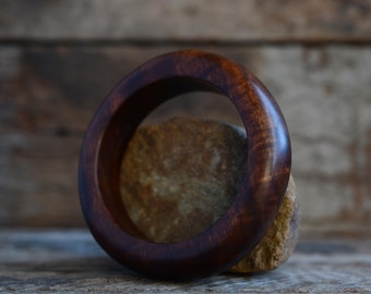 Gidgee bangle large sized Australian desert timber