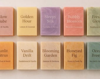 2 Handmade Luxury Hand and Body Soaps