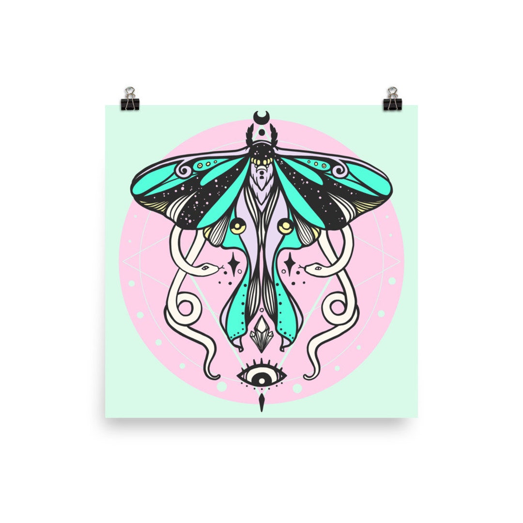 Luna Moth Witch – Diamond Art Club