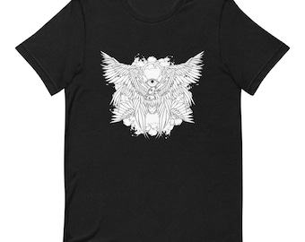 T-shirt Angel bibliquement précis, vêtements esthétiques Seraphim, t-shirt Seraph Goth