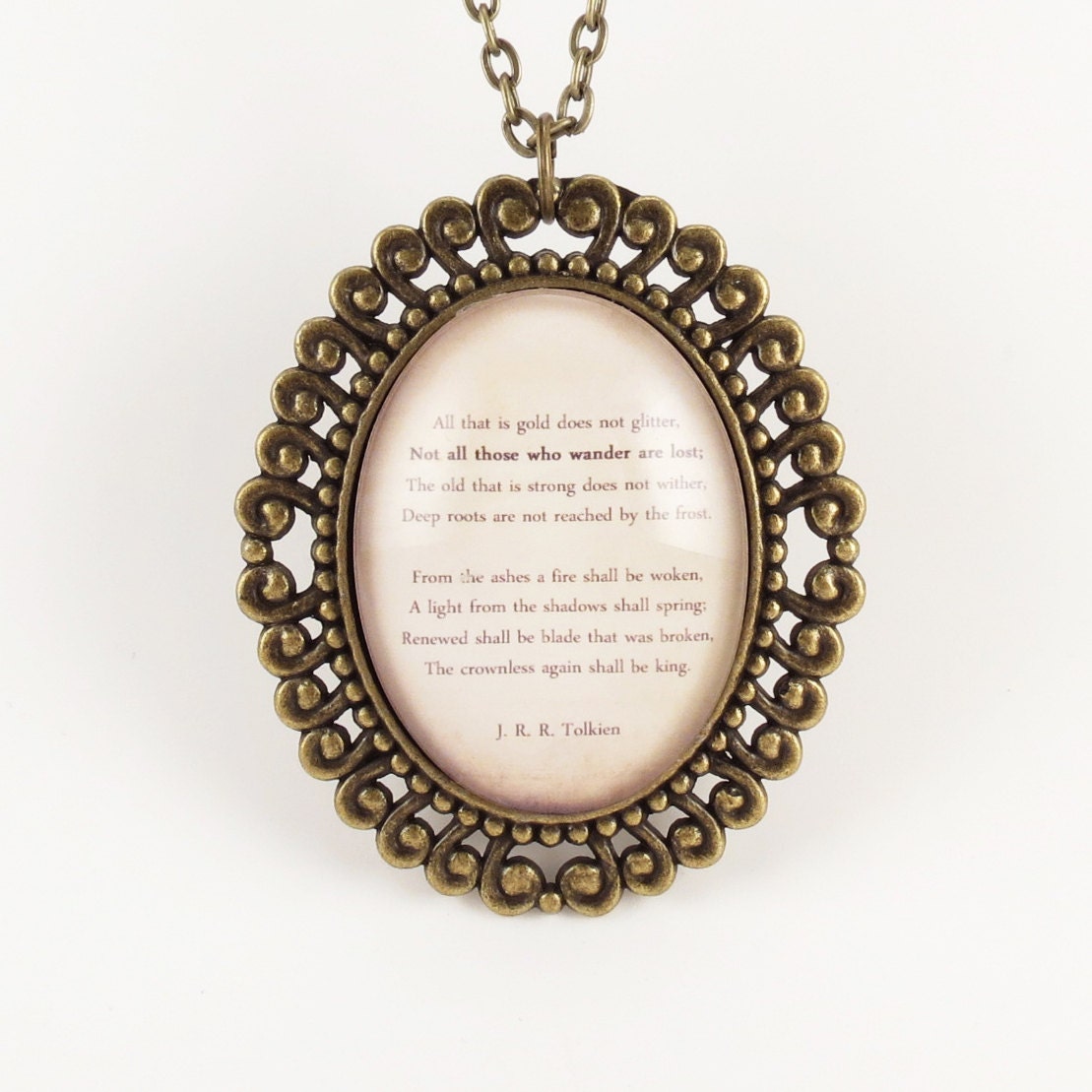 Custom Poem Necklace Personalized Pendant For Song Lyrics Or Etsy